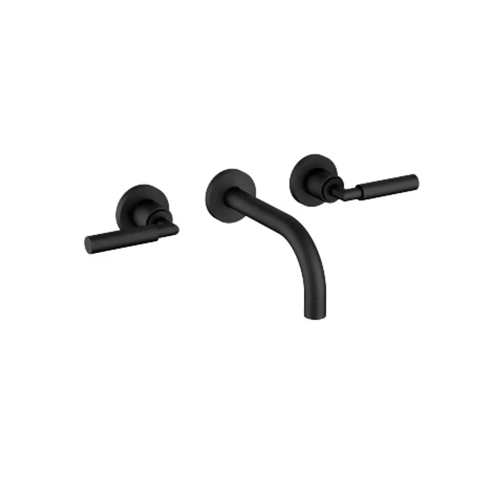 Dornbracht-TARA.-Waschtisch-Wandbatterie-ohne Ablaufgarnitur-Ausladung 160mm-schwarz matt, 36707882-33 Galeriebild 1